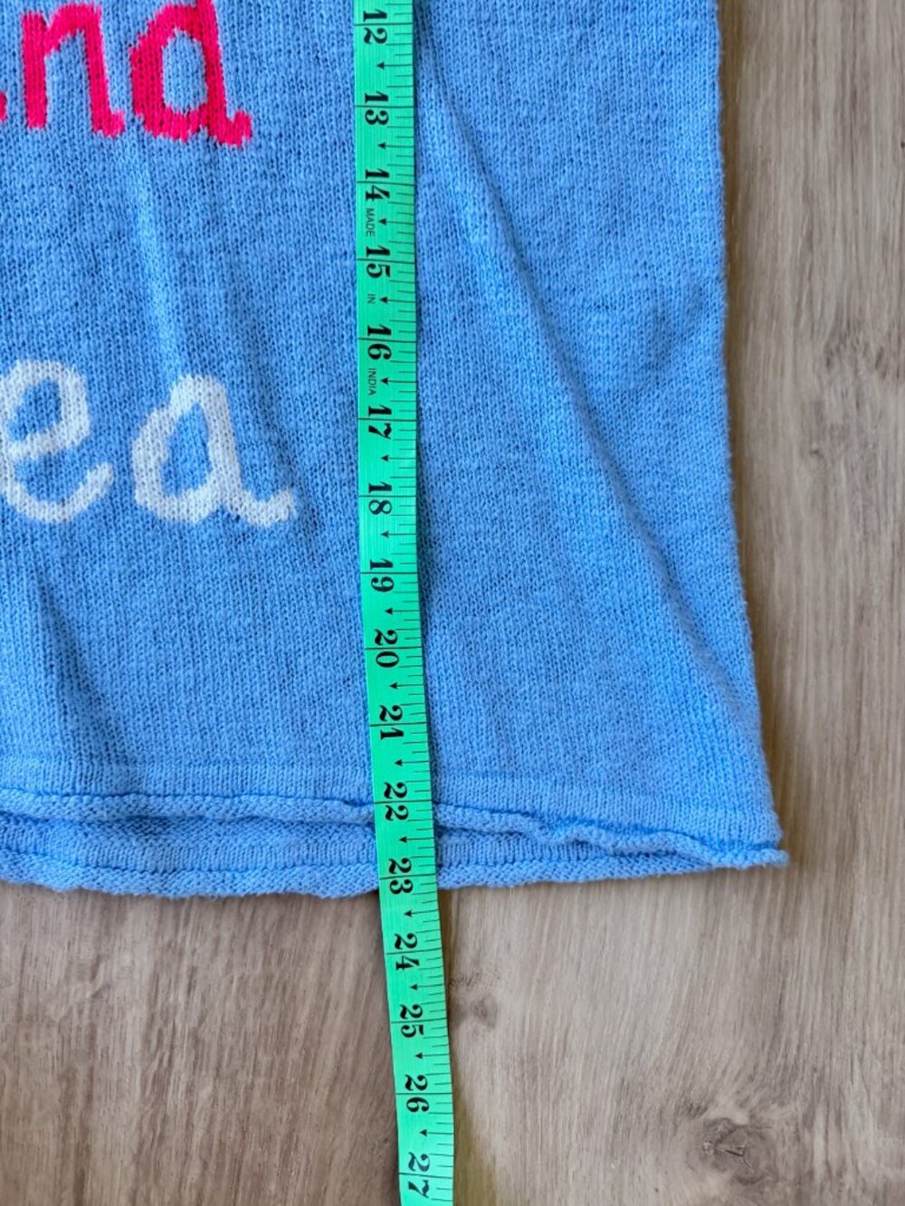 LILLY PULITZER Blue Pippy Cotton-blend Intarsia Sweater SMALL - Picture 4 of 6